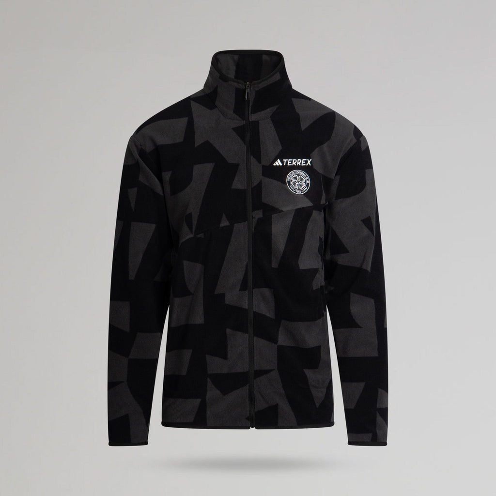 adidas Celtic 2025/26 Terrex Black and Grey Fleece