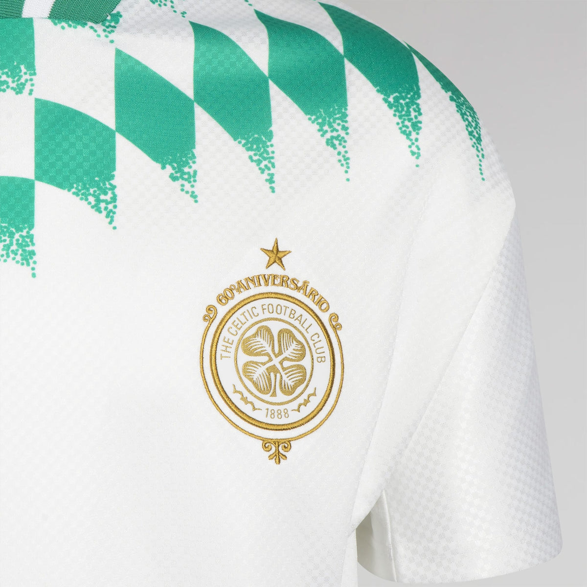 adidas Celtic 2026/27 Stadium Pack White Jacquard Jersey