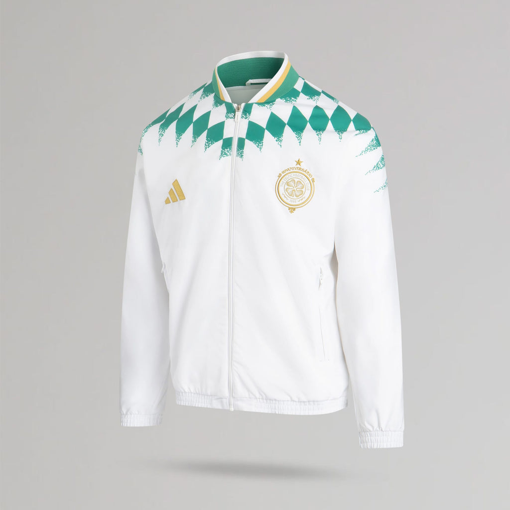 adidas Celtic 2026/27 Stadium Pack White Track Jacket