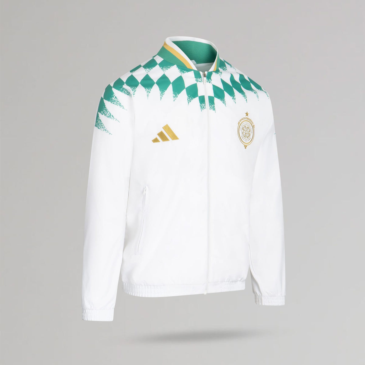 adidas Celtic 2026/27 Stadium Pack White Track Jacket