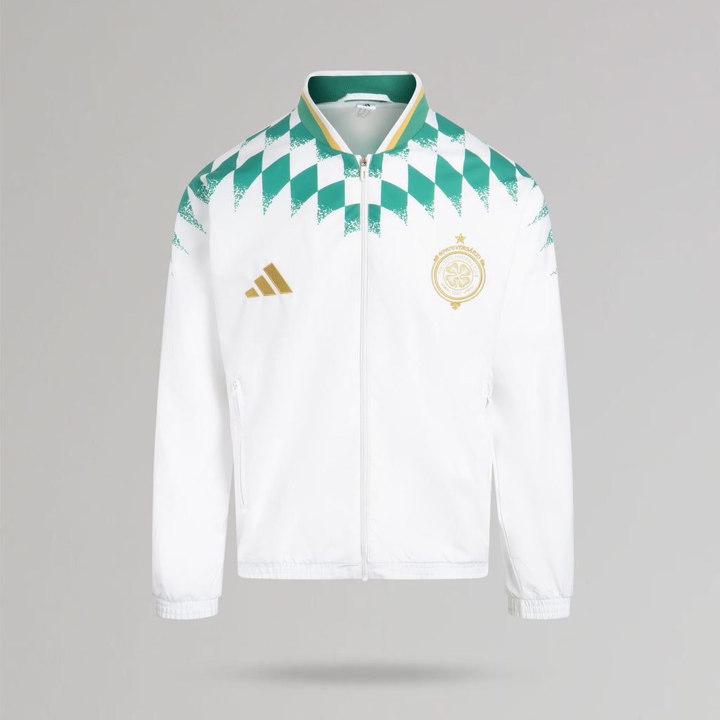 adidas Celtic 2026/27 Stadium Pack White Track Jacket