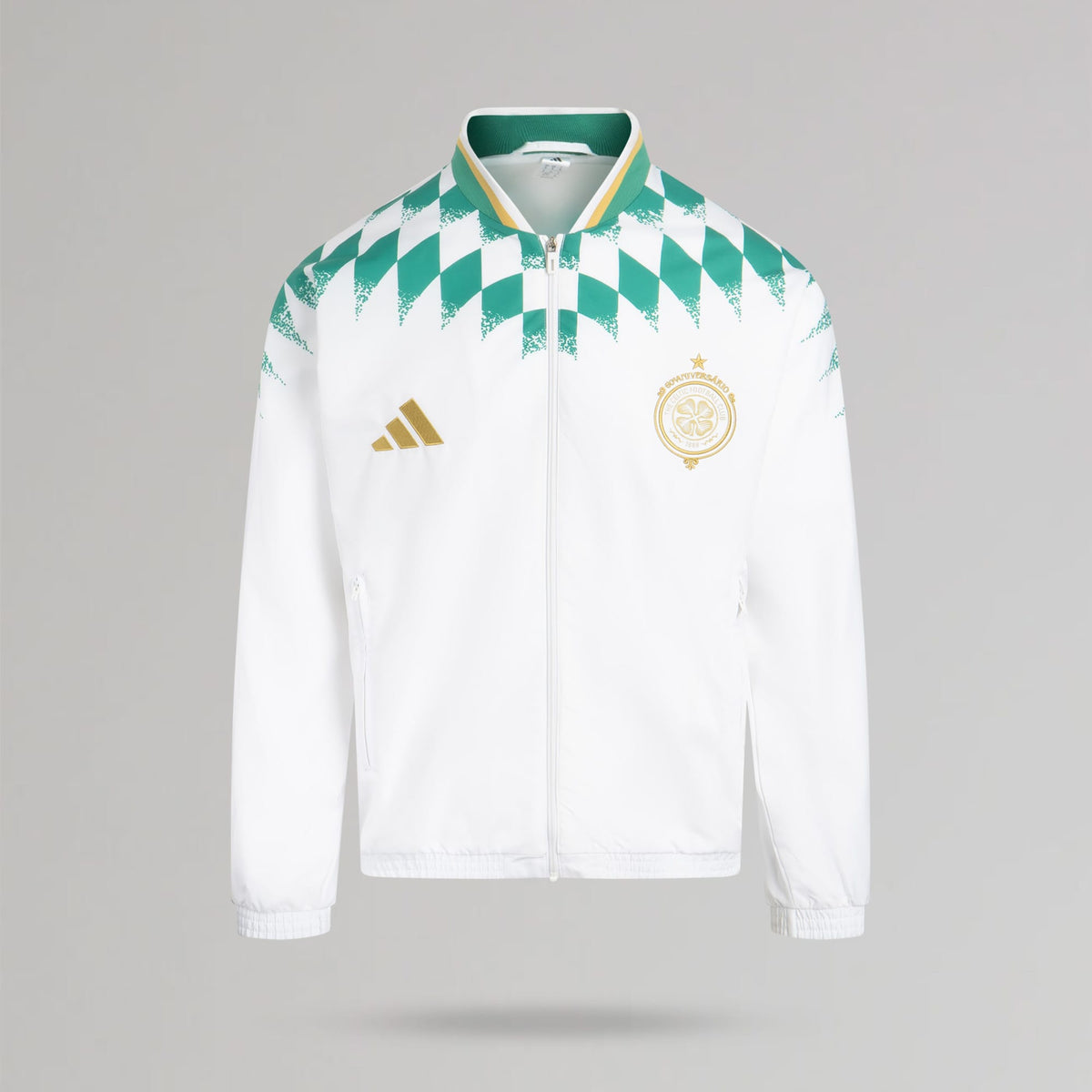 adidas Celtic 2026/27 Stadium Pack White Track Jacket
