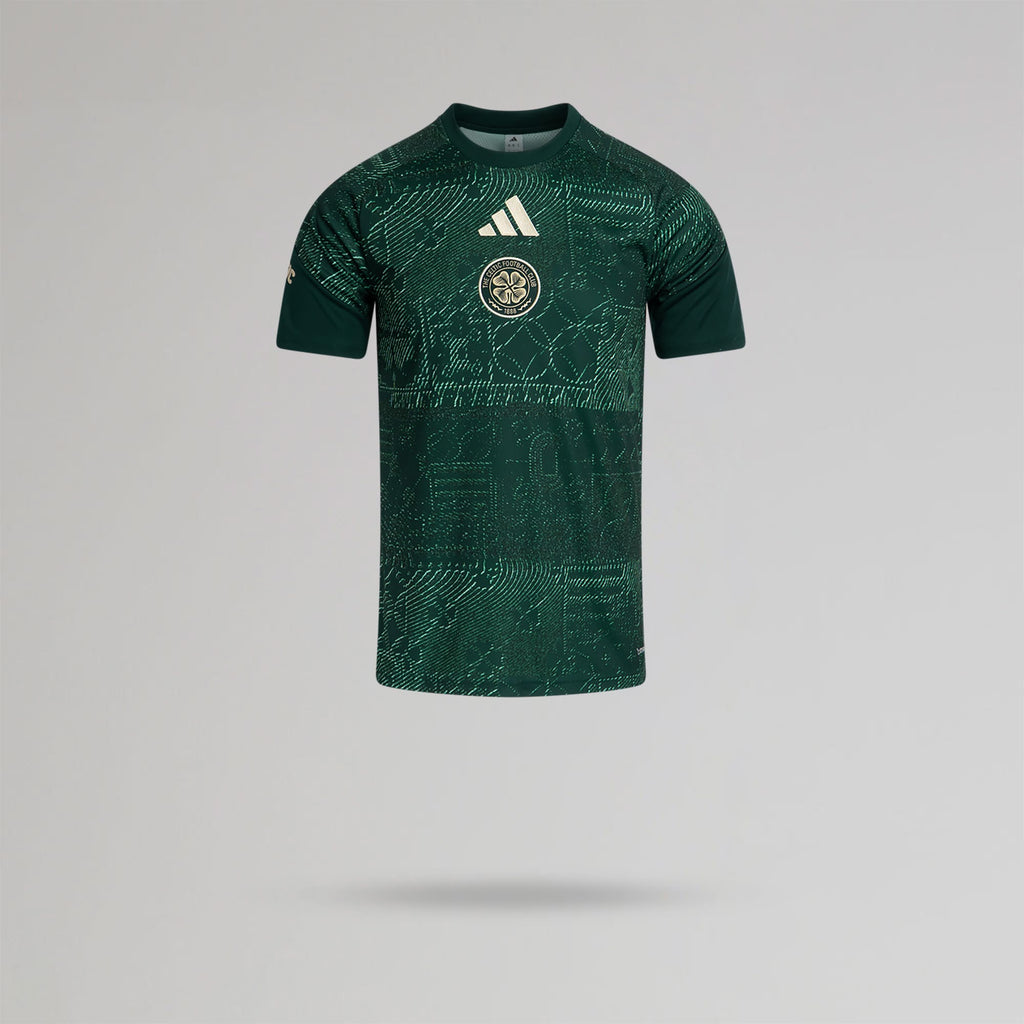 adidas Celtic Junior 2026/27 Dark Green Pre-Match Jersey
