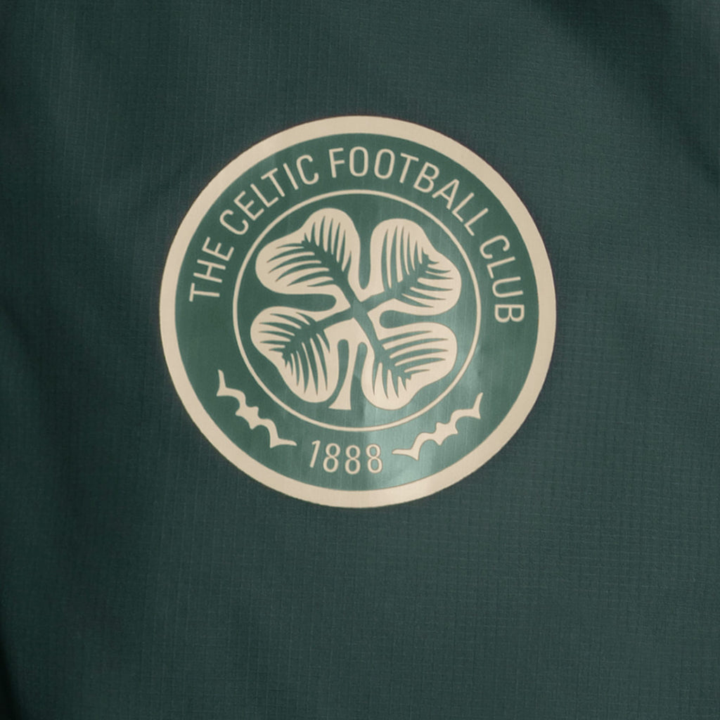 adidas Celtic Junior 2026/27 Shadow Green All Weather Jacket