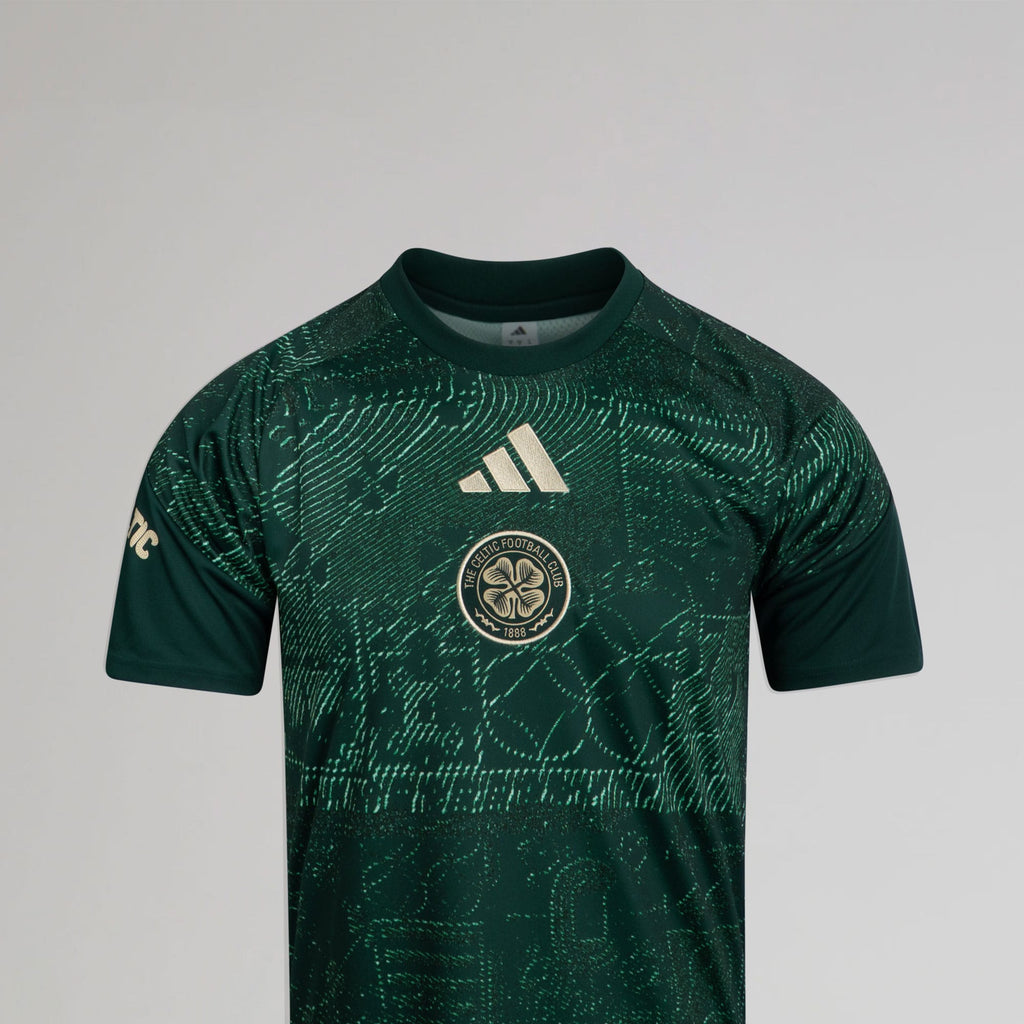 adidas Celtic Men's 2026/27 Dark Green Pre-Match Jersey