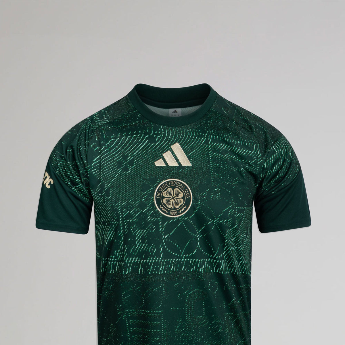 adidas Celtic Men's 2026/27 Dark Green Pre-Match Jersey