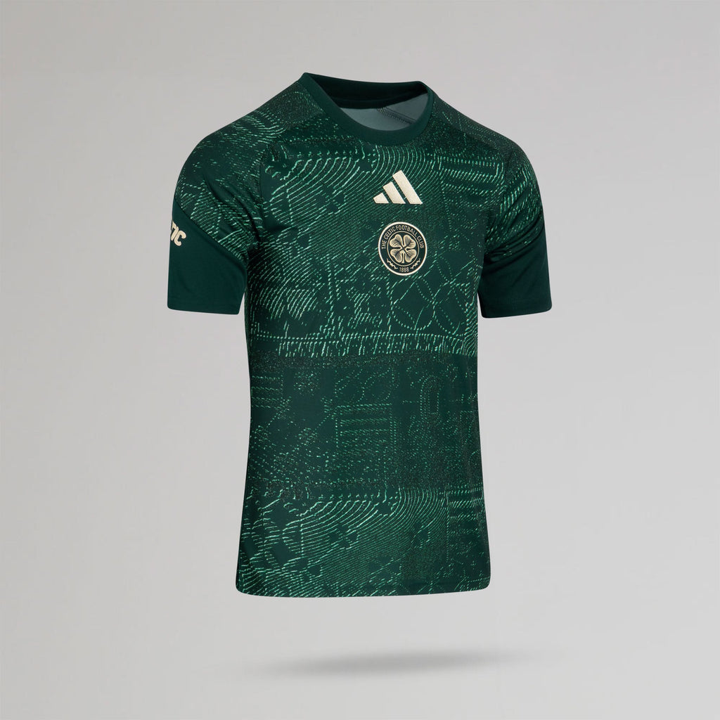 adidas Celtic Men's 2026/27 Dark Green Pre-Match Jersey