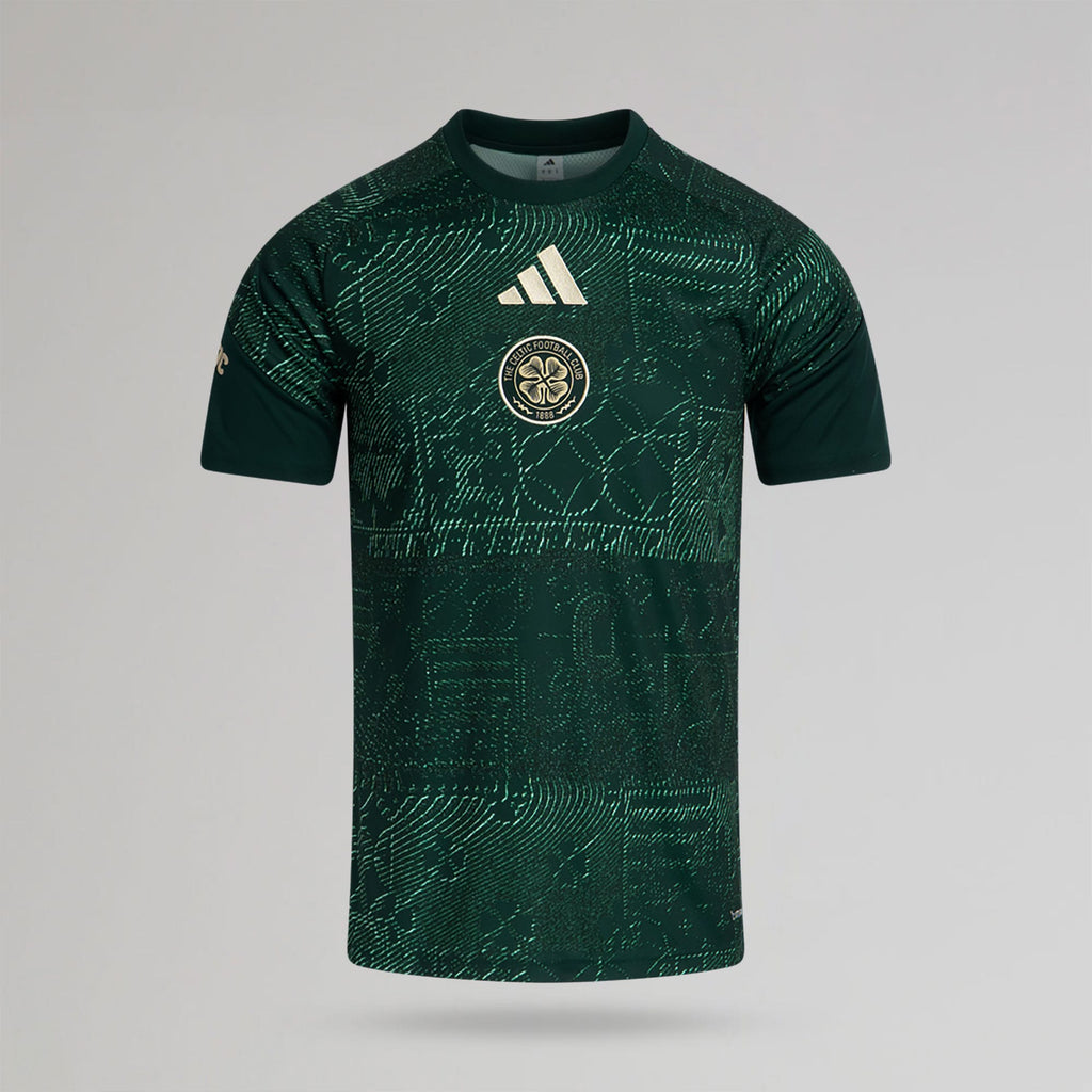 adidas Celtic Men's 2026/27 Dark Green Pre-Match Jersey
