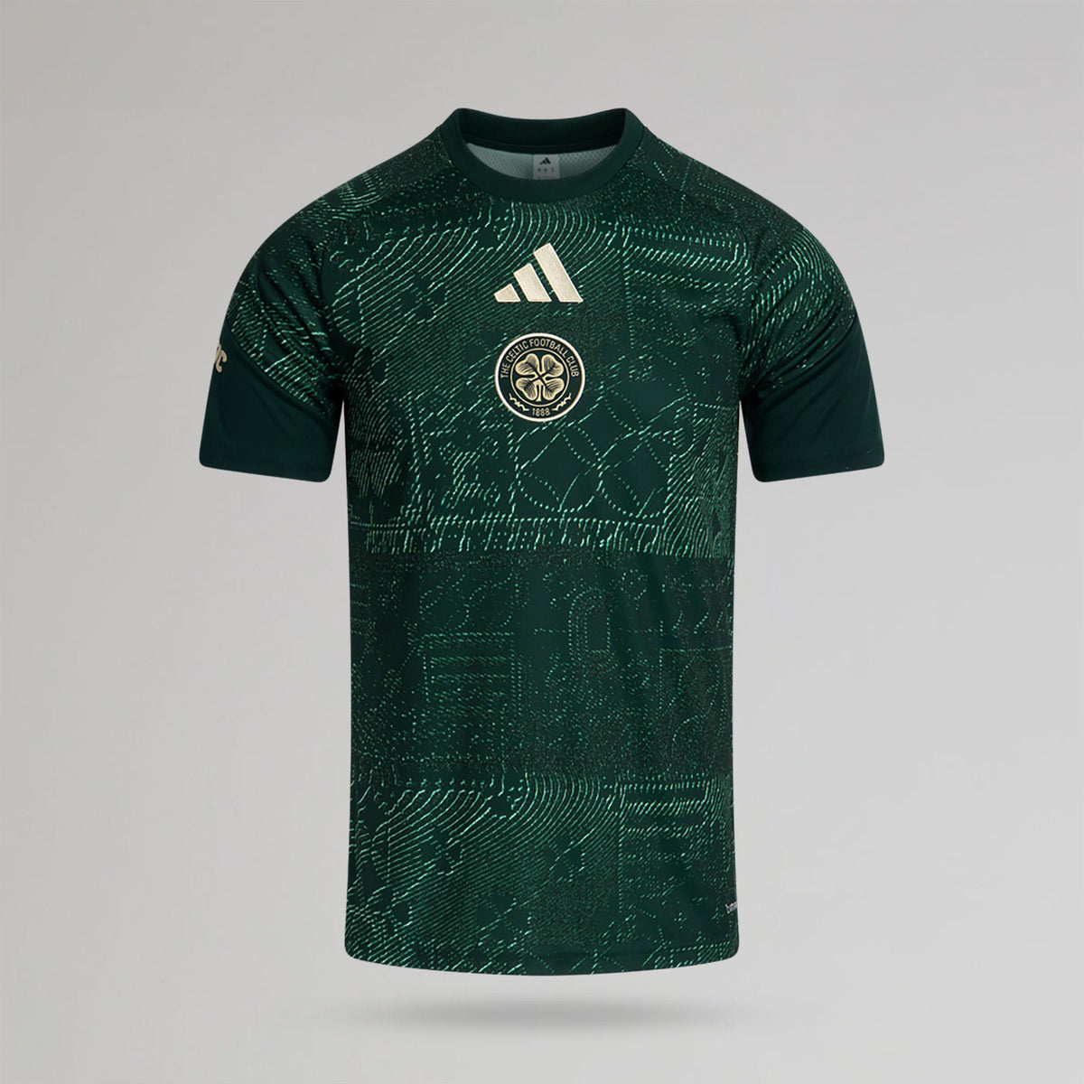 adidas Celtic Men's 2026/27 Dark Green Pre-Match Jersey