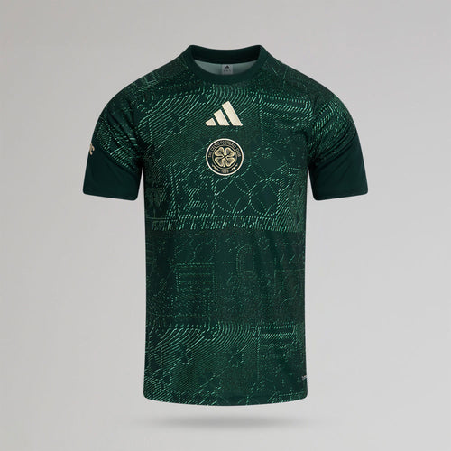 adidas Celtic Men's 2026/27 Dark Green Pre-Match Jersey