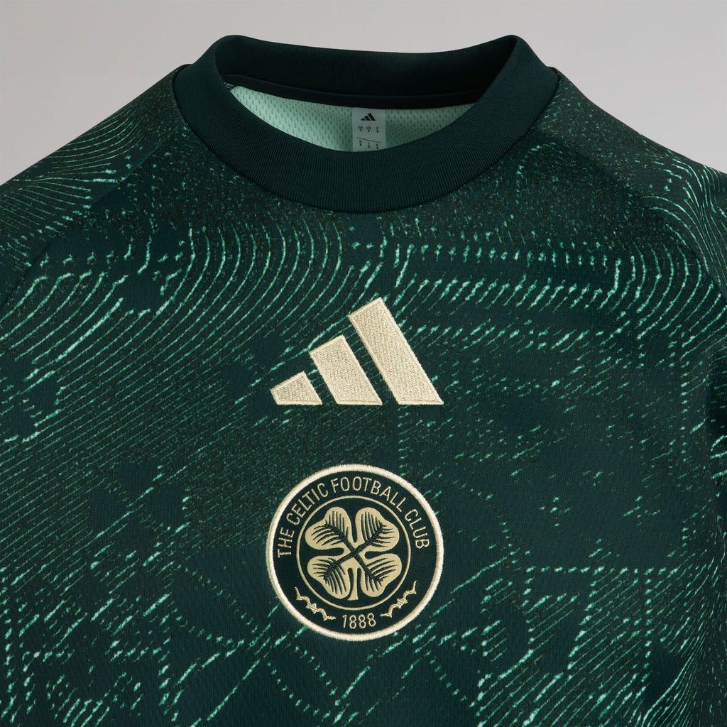 adidas Celtic Men's 2026/27 Dark Green Pre-Warm Top