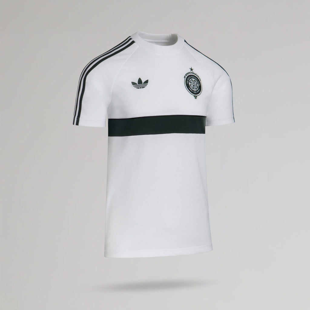 adidas Celtic Originals White T-Shirt