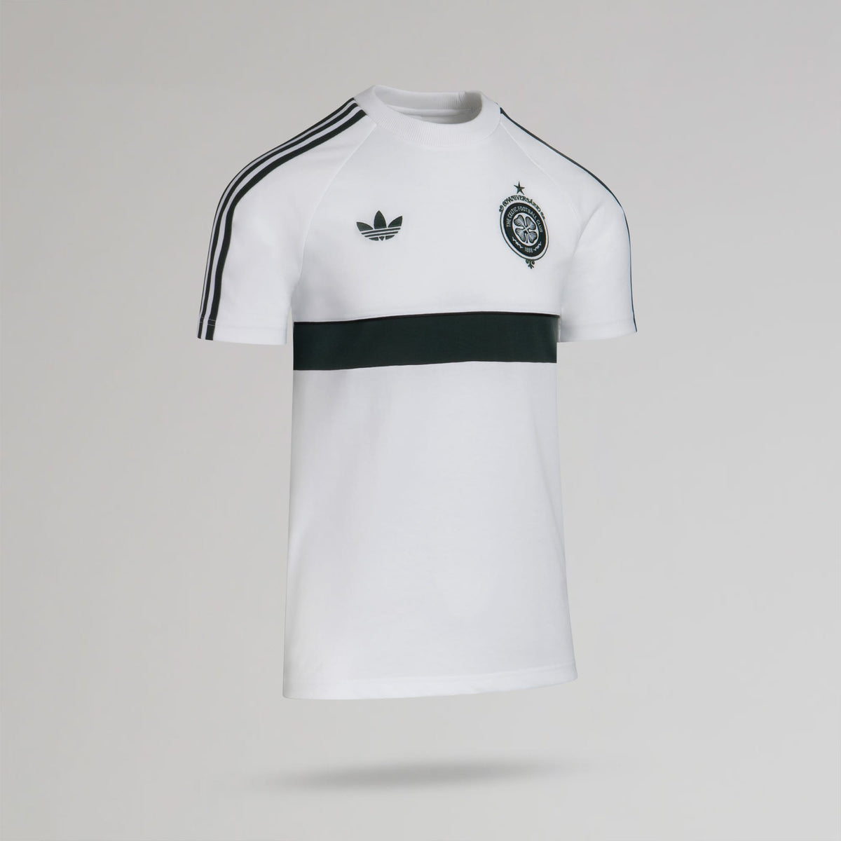 adidas Celtic Originals White T-Shirt