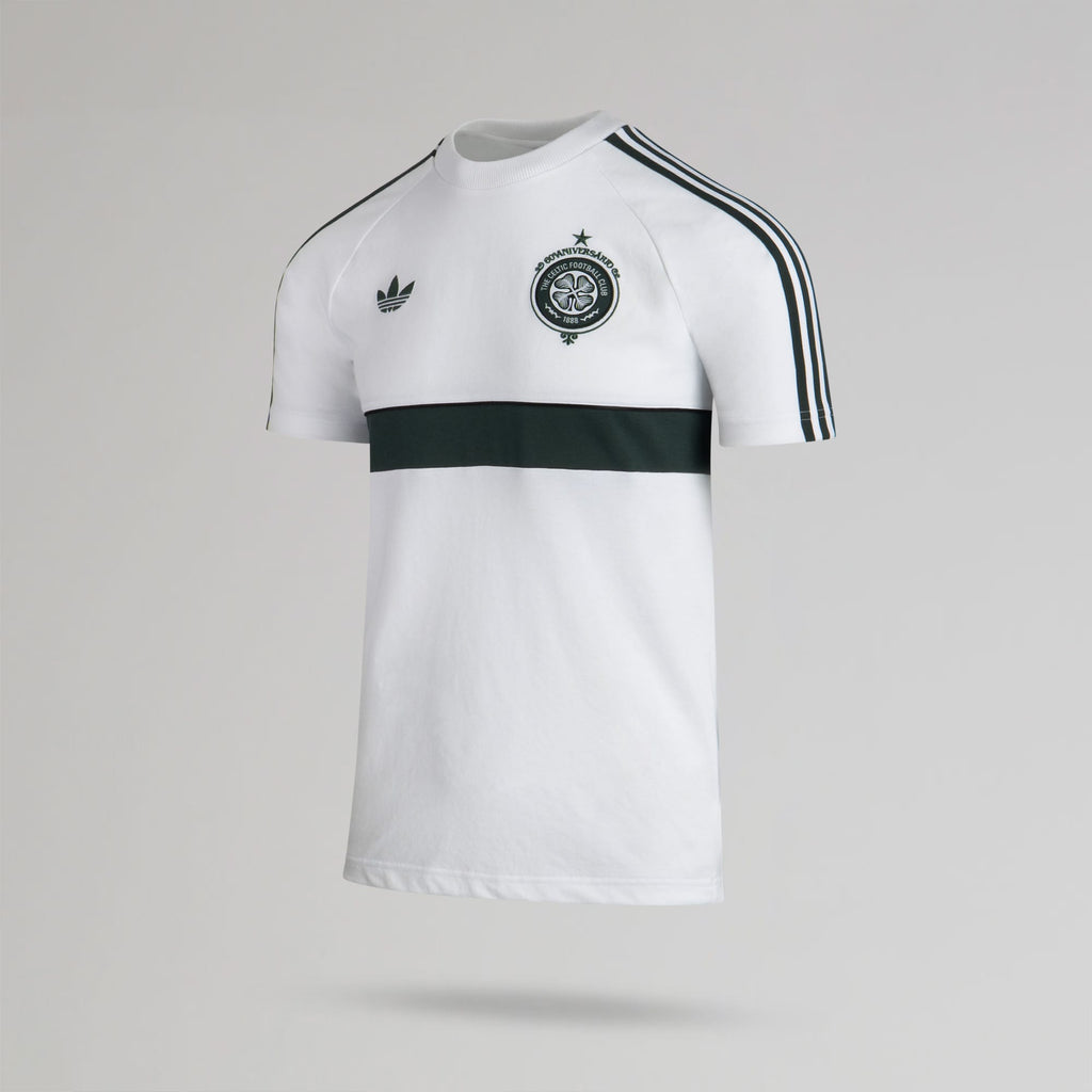 adidas Celtic Originals White T-Shirt