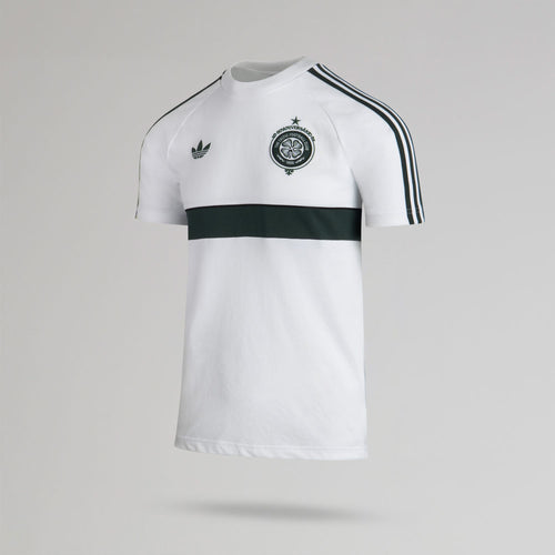 adidas Celtic Originals White T-Shirt
