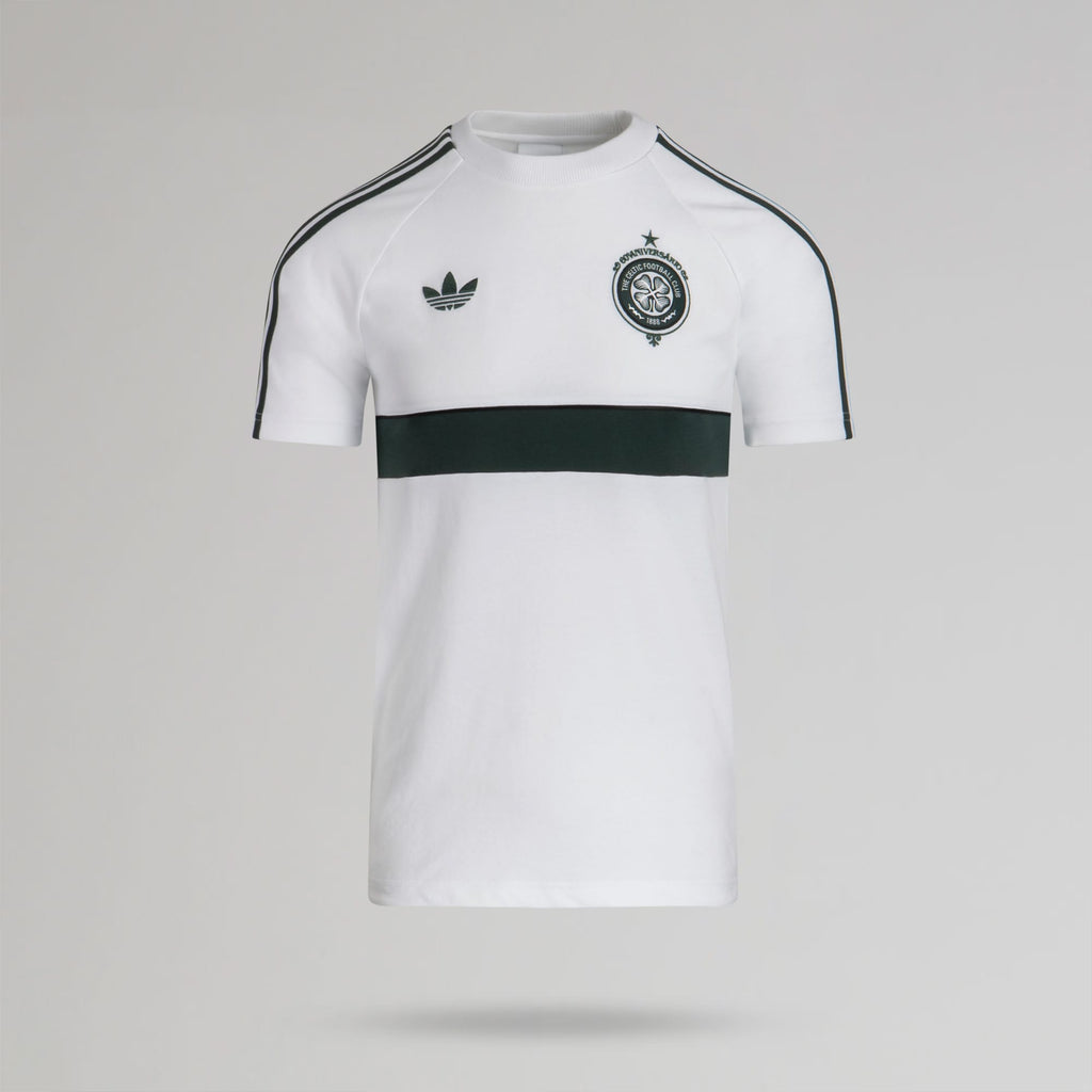 adidas Celtic Originals White T-Shirt