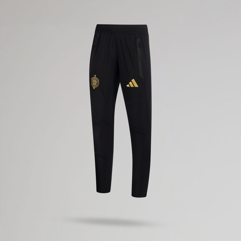 adidas Celtic Tiro Travel Black Pants