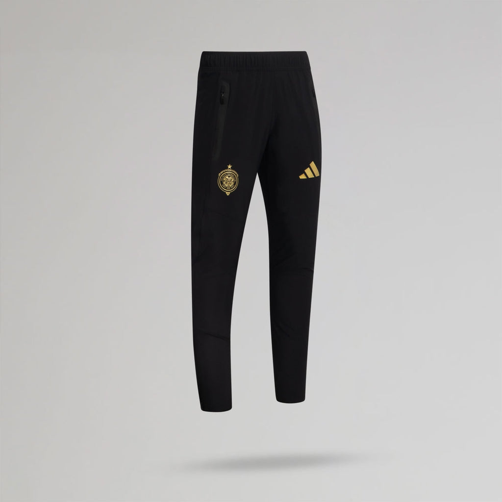 adidas Celtic Tiro Travel Black Pants