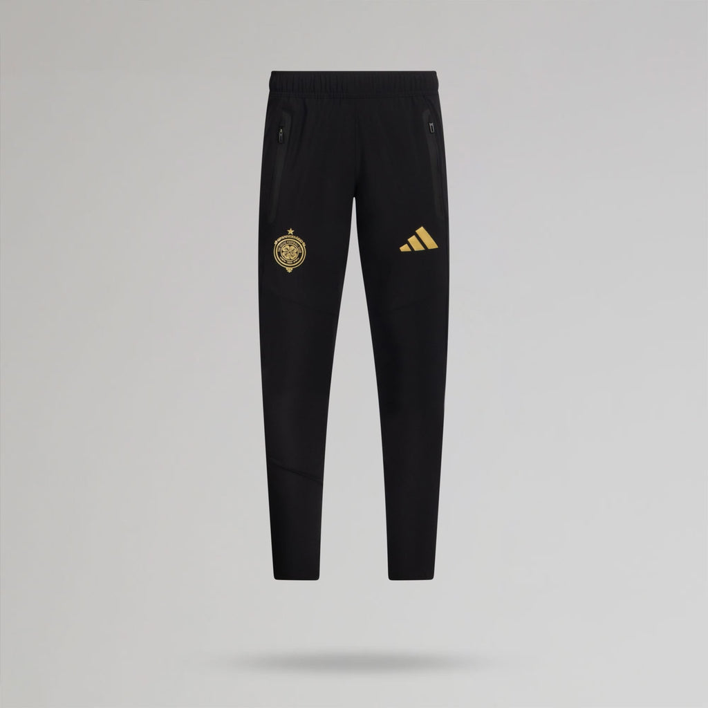 adidas Celtic Tiro Travel Black Pants