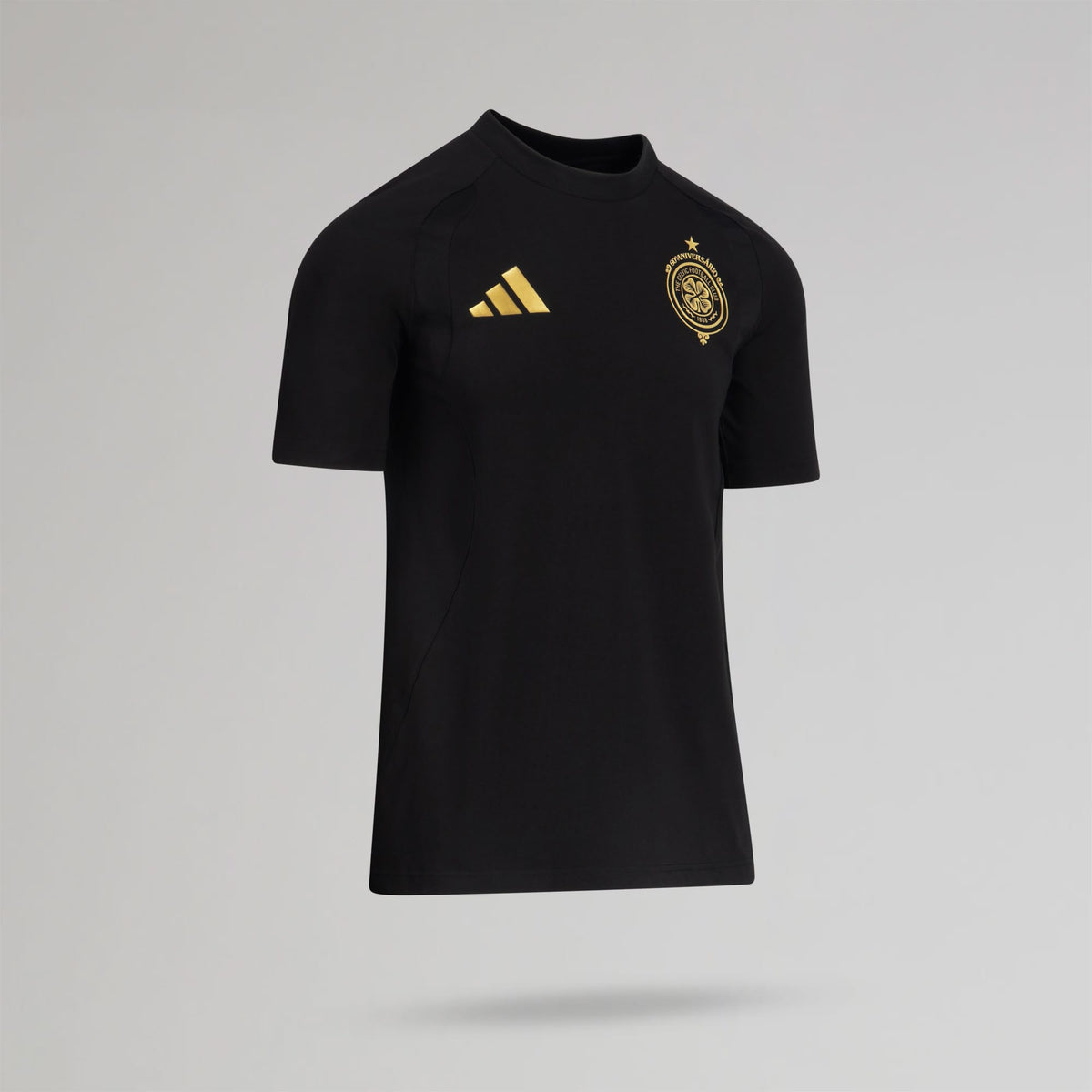 adidas Celtic Tiro Travel Black T-Shirt