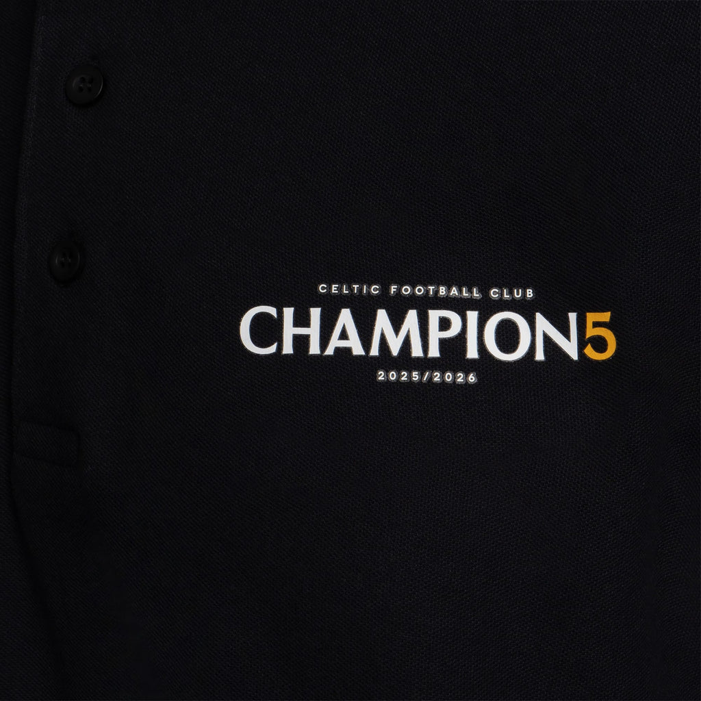 Celtic Adult 2025/26 Champions Polo Shirt