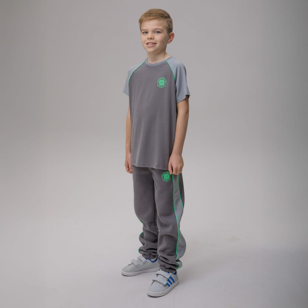 Celtic Crest Junior Dark Grey Joggers