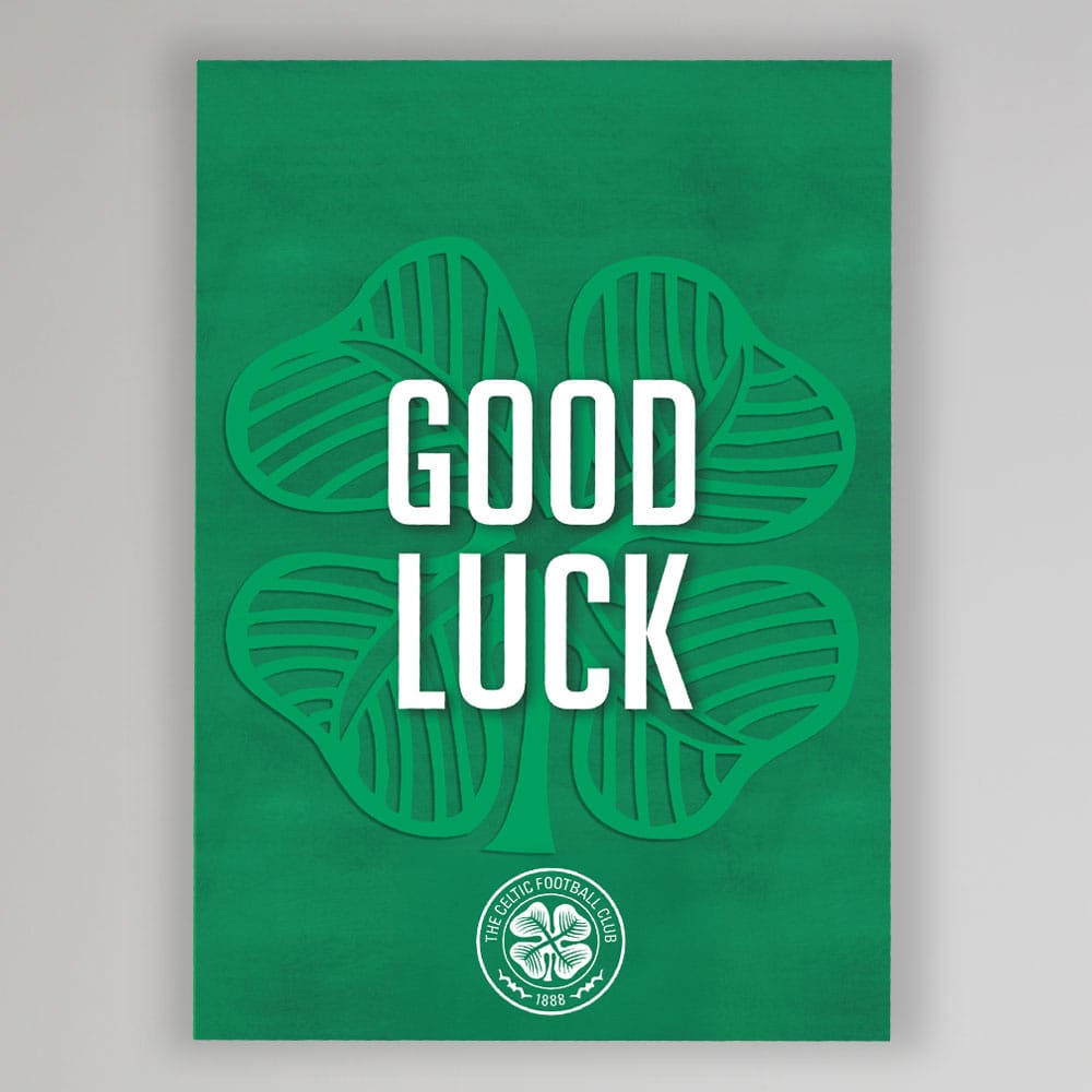 Celtic Good Luck Card