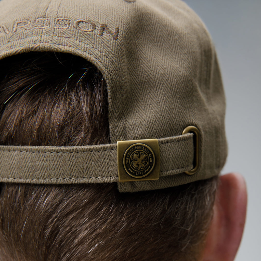 Celtic Henrik Larsson Adult Herringbone Cap