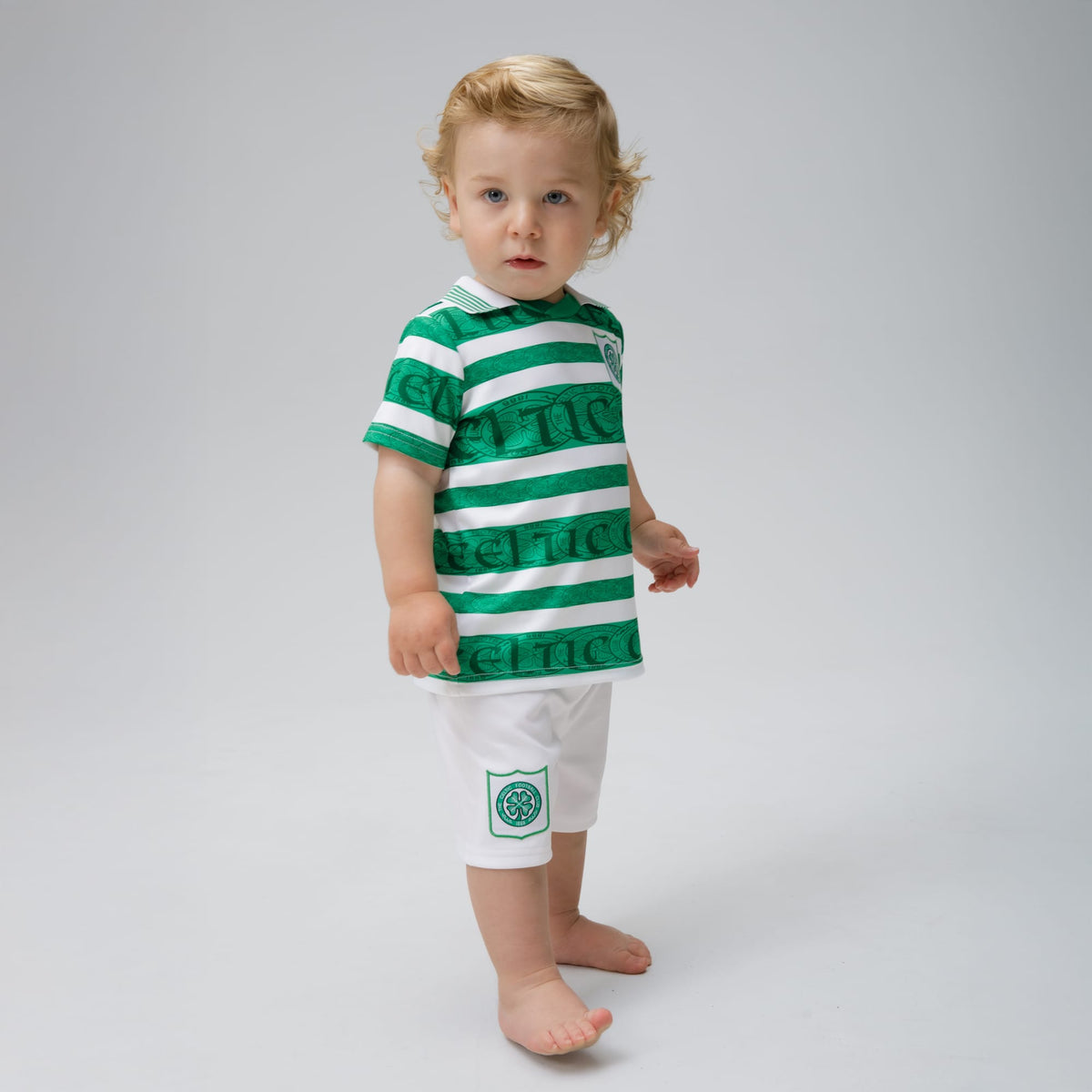 Celtic Infant 1996 Home T-Shirt and Shorts Set