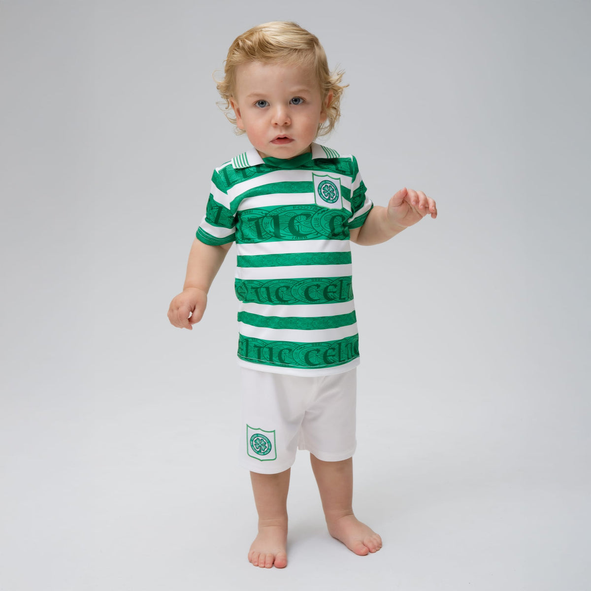 Celtic Infant 1996 Home T-Shirt and Shorts Set