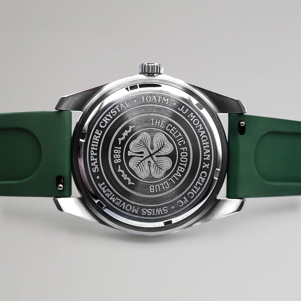 Celtic JJ Monaghan Rubber Strap Watch