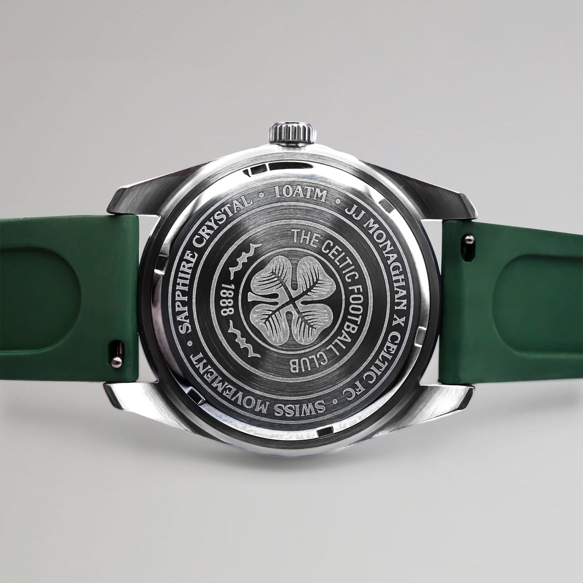 Celtic JJ Monaghan Rubber Strap Watch