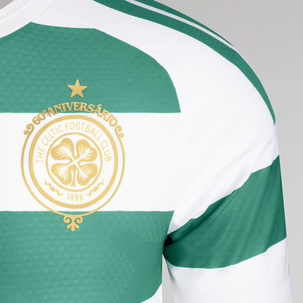 Celtic Men's 2026/27 Authentic Home Shirt with Long Sleeves