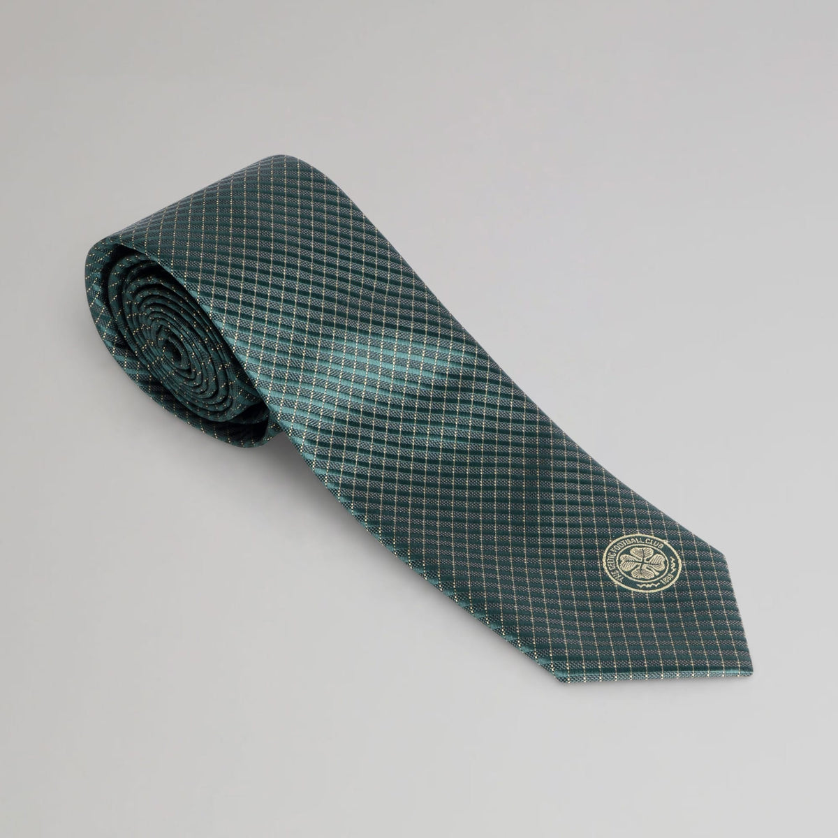 Celtic Pinstripe Dark Green Tie