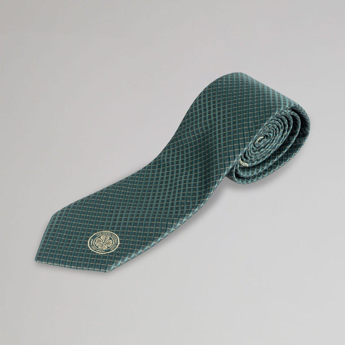 Celtic Pinstripe Dark Green Tie