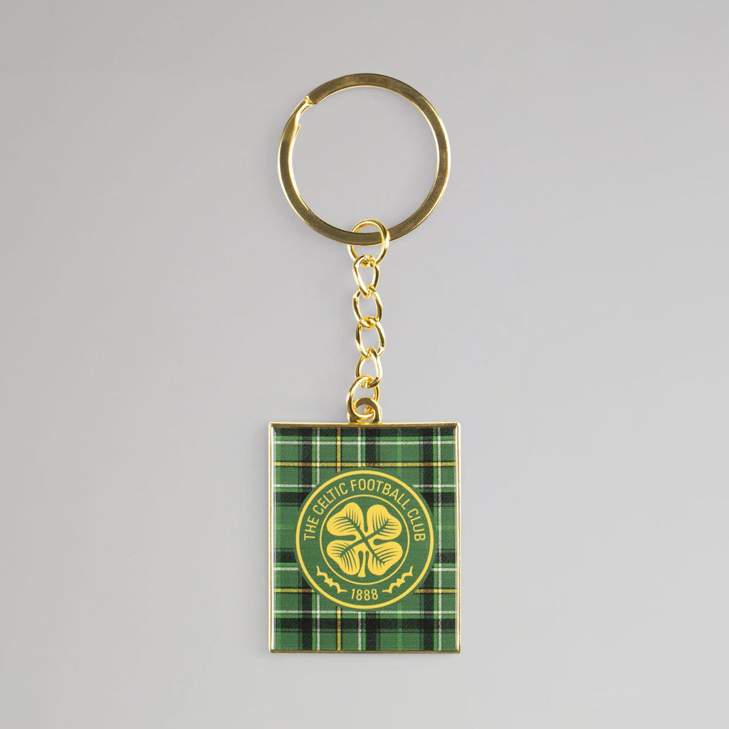 Celtic Tartan Crest Keyring