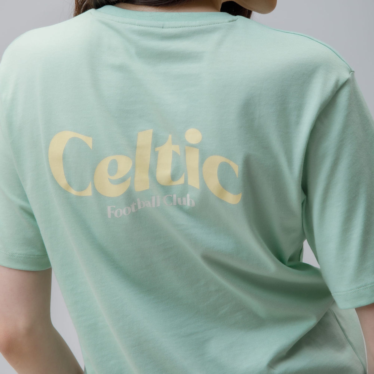 Celtic Women's Back Print Green T-Shirt