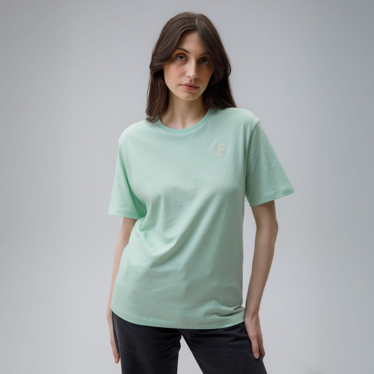 Celtic Women's Back Print Green T-Shirt