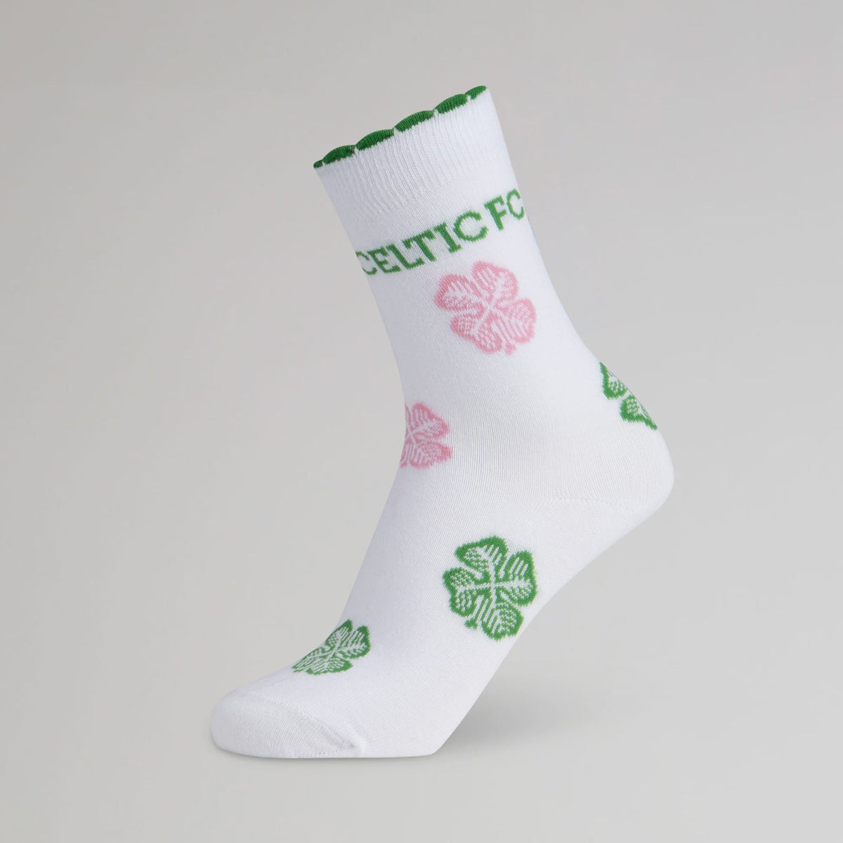 Celtic Women's Clover Print Socks