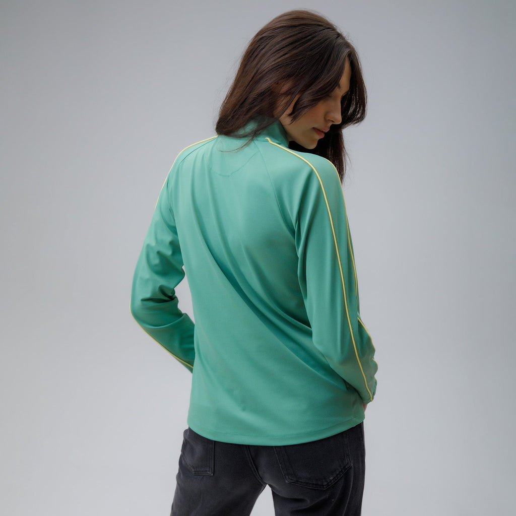 Celtic Women's Green Quarter Zip
