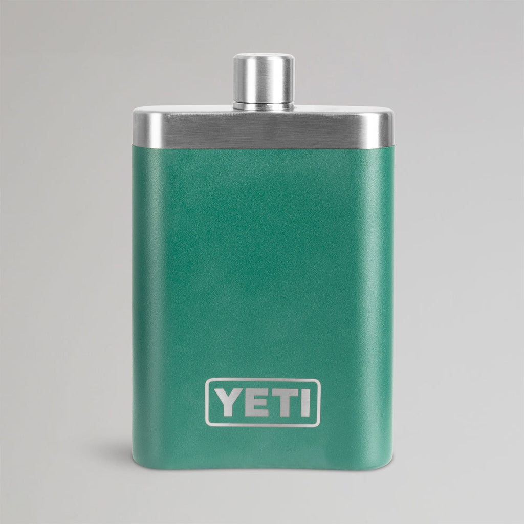 Celtic YETI Green Hip Flask 7oz